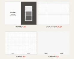 Iconic Monochrome Undated Planner [12 Months] -Stationery Sale Store contents3