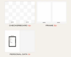 Iconic Monochrome Undated Planner [12 Months] -Stationery Sale Store contents4