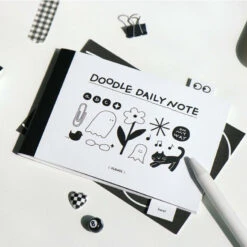 Iconic Doodle Daily Mini Notebook -Stationery Sale Store d3 328f9704 9d1c 4ad7 b614 388c605fe0d4