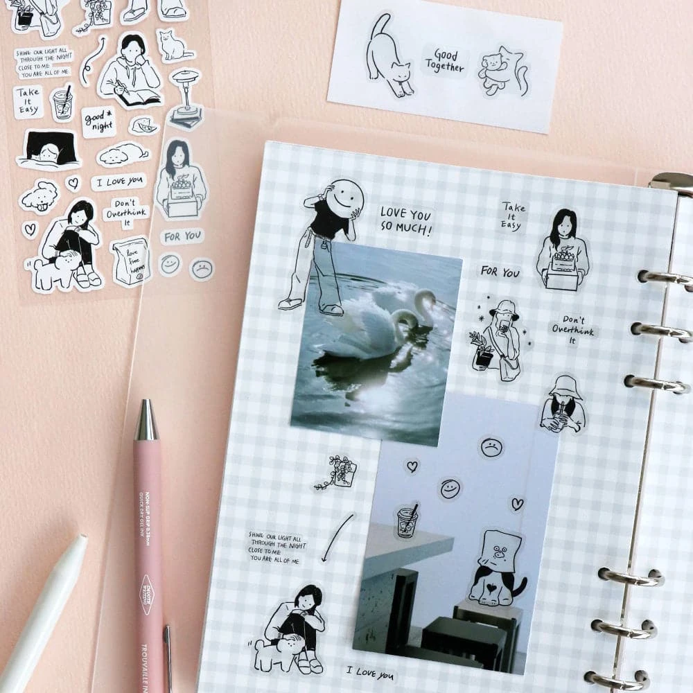 Iconic Line Drawing Planner Stickers 16 Iconic Line Drawing Planner Stickers - Image 16