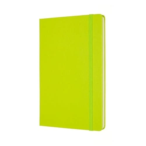 Moleskine Classic Notebook - Lemon Green, Large 5 Moleskine Classic Notebook - Lemon Green, Large - Image 5