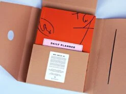 The Completist Leaf Scribble No. 2 Undated Daily Planner (A5) -Stationery Sale Store dp003 leaf scribble 12 new