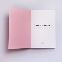 The Completist Leaf Scribble No. 2 Undated Daily Planner (A5) -Stationery Sale Store dp003 leaf scribble 3