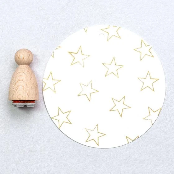 Perlenfischer Stamp - Star Outline 1 Perlenfischer Stamp - Star Outline