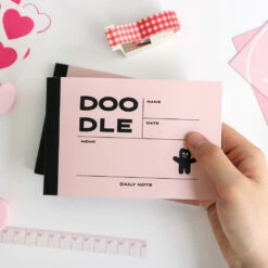 Iconic Doodle Daily Mini Notebook -Stationery Sale Store e9b0380d98ecab7f5cb82645513231f2