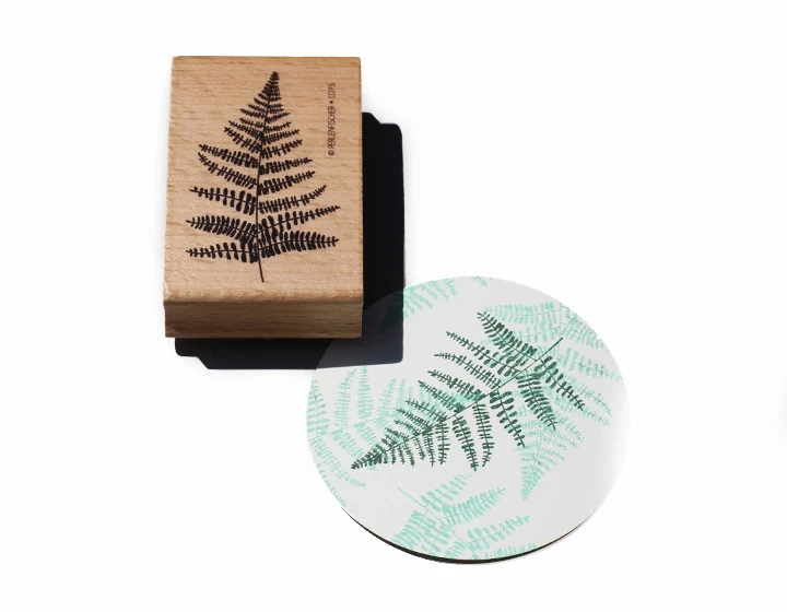 Perlenfischer Stamp - Fern 1 Perlenfischer Stamp - Fern
