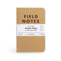 Field Notes Original Kraft Notebooks A6 [3 Pack] -Stationery Sale Store fn graph 436b60d7 c1b2 4561 a74d 2158c81d5377