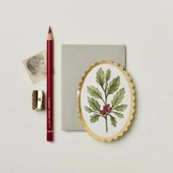 Wanderlust Holly Mini Card