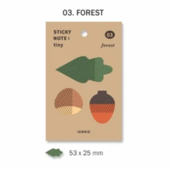 Iconic Sticky Note Shapes -Stationery Sale Store forest