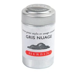 J Herbin Ink Cartridges Tin -Stationery Sale Store gris nuage