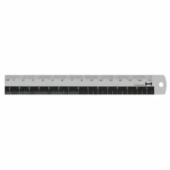 Hightide Aluminium Ruler - 15cm -Stationery Sale Store highal black