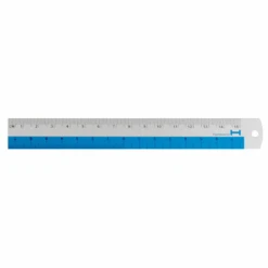 Hightide Aluminium Ruler - 15cm -Stationery Sale Store highal blue