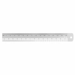 Hightide Aluminium Ruler - 15cm -Stationery Sale Store highal white