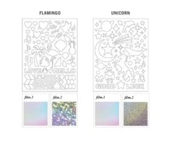 Iconic Hologram Deco Pack -Stationery Sale Store hologram 4