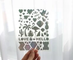 Iconic Hologram Deco Pack -Stationery Sale Store hologram 6