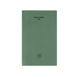 Livework Life & Pieces Notebook A6 [Idea] -Stationery Sale Store idea green