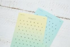 Livework ABC Sticker 18 Livework ABC Sticker -Stationery Sale Store img 7761 1 1