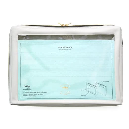 Hightide Nahe Packing Pouch (XL) - Gold Zipper 8 Hightide Nahe Packing Pouch (XL) - Gold Zipper - Image 8