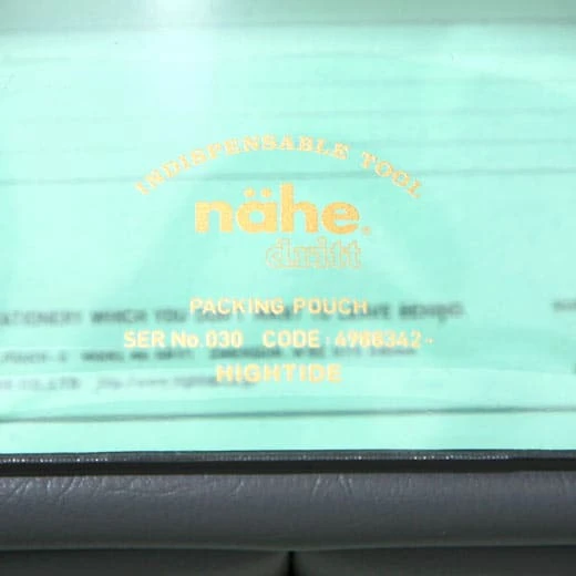 Hightide Nahe Packing Pouch (XL) - Gold Zipper 11 Hightide Nahe Packing Pouch (XL) - Gold Zipper - Image 11