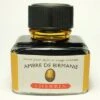 J Herbin Fountain Pen Ink Bottle -- Ambre De Birmanie : Burmese Amber