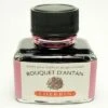 J Herbin Fountain Pen Ink Bottle -- Bouquet D'Antan : Pink Bouquet Of Old