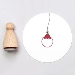 Perlenfischer Stamp - Bauble