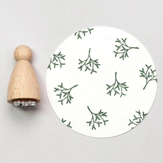 Perlenfischer Stamp - Mistletoe Small 1 Perlenfischer Stamp - Mistletoe Small