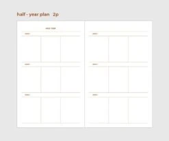 Livework Life & Pieces Your Planner [S] -Stationery Sale Store kf
