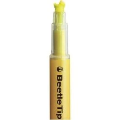 Kokuyo Beetle Tip 3-way Highlighter [5 Pack] -Stationery Sale Store kokuyo beetle tip yellow