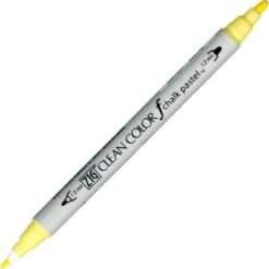 Kuretake ZIG Clean Color F Chalk Pastel Twin-Tip -Stationery Sale Store kuretake zig cc chalk pastel yellow 050