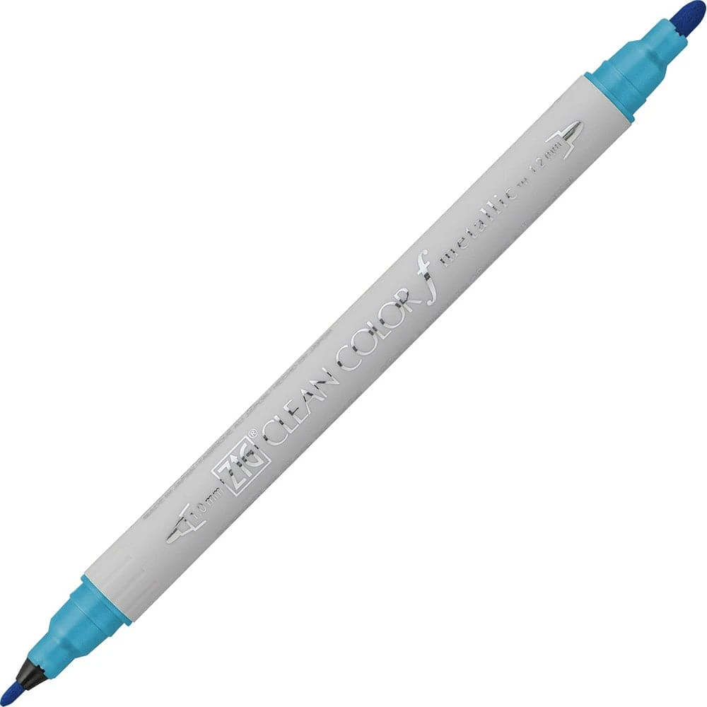 Kuretake Twin-Tip ZIG Clean Color F Metallic 6 Kuretake Twin-Tip ZIG Clean Color F Metallic - Image 6