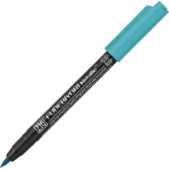 Kuretake ZIG Fudebiyori Metallic Brush Pen 13 Kuretake ZIG Fudebiyori Metallic Brush Pen -Stationery Sale Store kuretake zig fudebiyori metallic blue 125