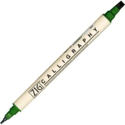 Kuretake ZIG Memory System Calligraphy Pen -Stationery Sale Store kuretake zig memory system calligraphy evergreen 044