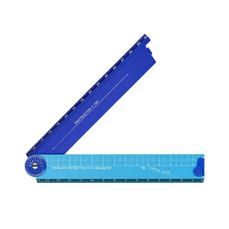 Kutsuwa HiLine Folding Aluminium Ruler XS31 4 Kutsuwa HiLine Folding Aluminium Ruler XS31 - Image 4