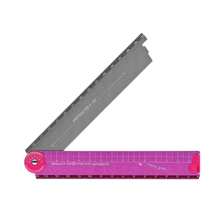 Kutsuwa HiLine Folding Aluminium Ruler XS31 5 Kutsuwa HiLine Folding Aluminium Ruler XS31 - Image 5