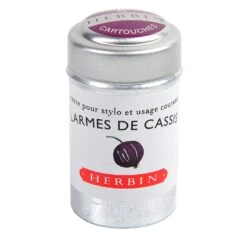 J Herbin Ink Cartridges Tin -Stationery Sale Store larmes de cassis