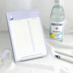Iconic Daily Planner Memo Pad -Stationery Sale Store lavender