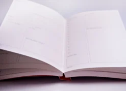 The Completist Overlay Shapes No. 1 Undated Daily Planner (A5) 15 The Completist Overlay Shapes No. 1 Undated Daily Planner (A5) -Stationery Sale Store lay flat