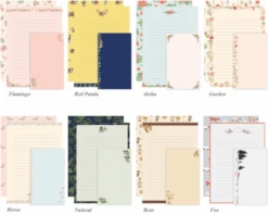 Iconic Pattern Letter Set - Flamingo -Stationery Sale Store letter set 15 6