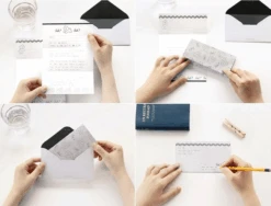 Iconic Pattern Letter Set V.2 -Stationery Sale Store letter set 8