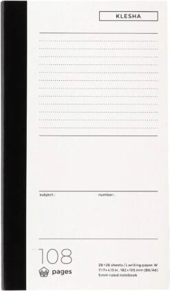 Life Klesha Notebook [Grid, Plain, Ruled] -Stationery Sale Store life klesha notebook a6b6 ruled