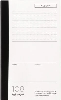 Life Klesha Notebook [Grid, Plain, Ruled] -Stationery Sale Store life klesha notebook lined 1