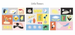 Livework Little Things Square Stickers - Little Flowers