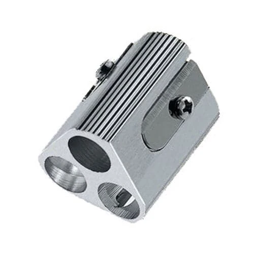 Möbius & Ruppert - Triangular Magnesium Triple Hole Pencil Sharpener 1 Möbius & Ruppert - Triangular Magnesium Triple Hole Pencil Sharpener