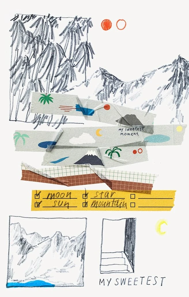 Livework Life & Pieces Masking Tape - Moment 2 Livework Life & Pieces Masking Tape - Moment - Image 2