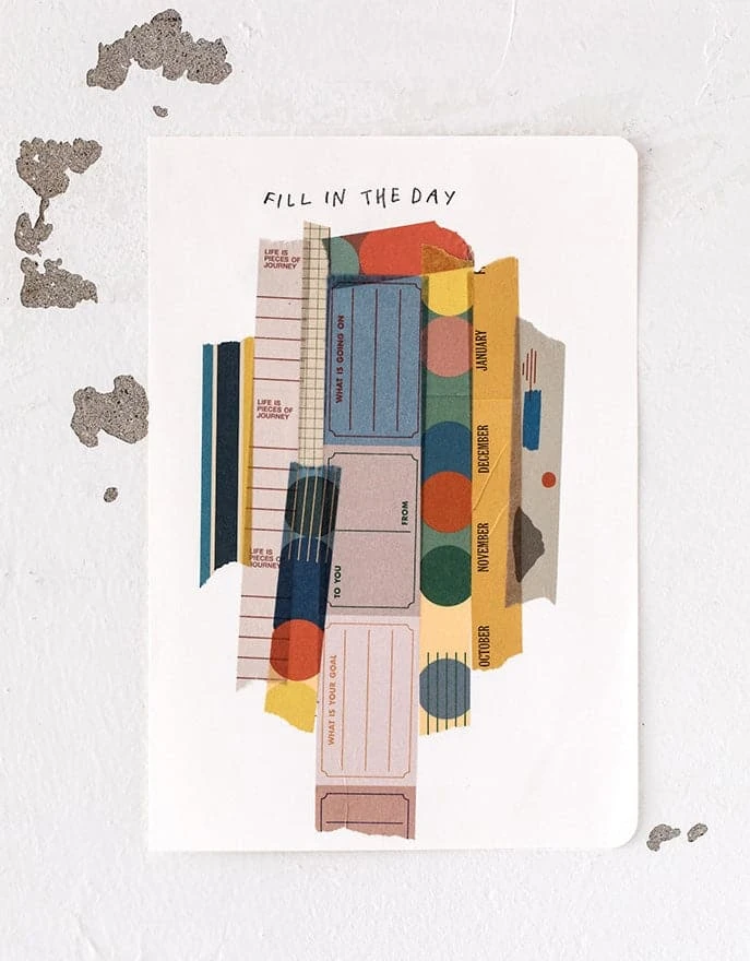 Livework Life & Pieces Masking Tape - Colourful 2 Livework Life & Pieces Masking Tape - Colourful - Image 2