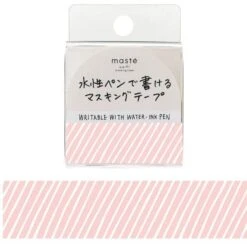 Mark's Tokyo Edge - Maste Draw Me Washi Tape - Pink Stripes