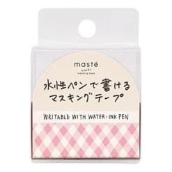 Mark's Tokyo Edge - Maste Draw Me Washi Tape - Check Red Marks