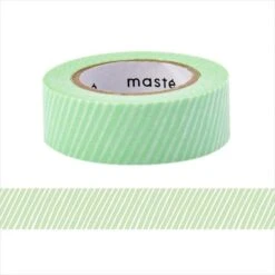 Mark's Tokyo Edge - Maste Draw Me Washi Tape - Stripe Green