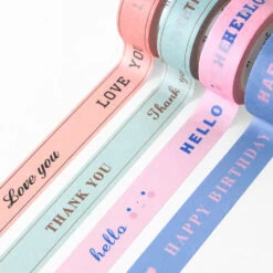 Iconic Masking Tape Message